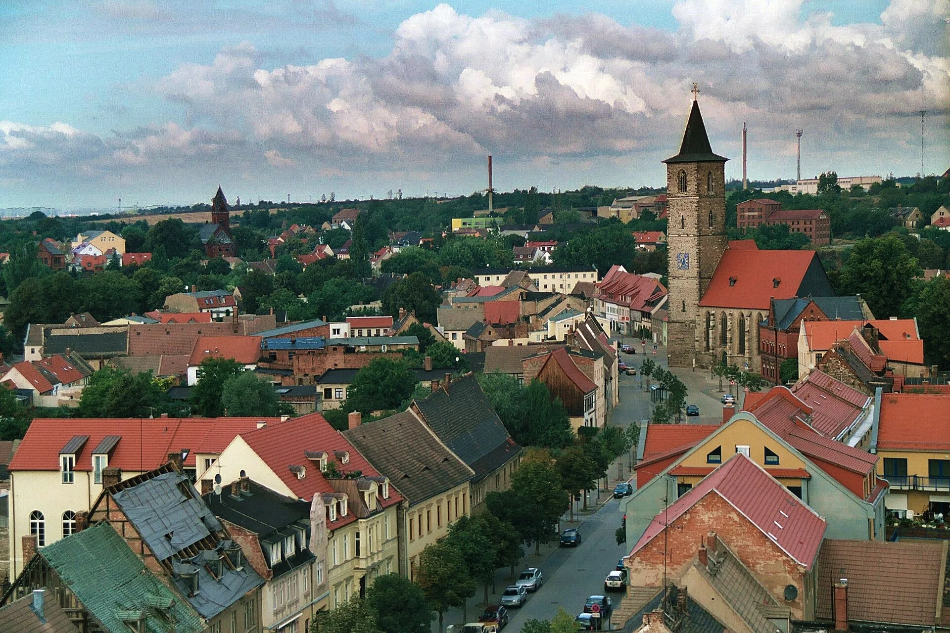 Bernburg - Stadtansicht