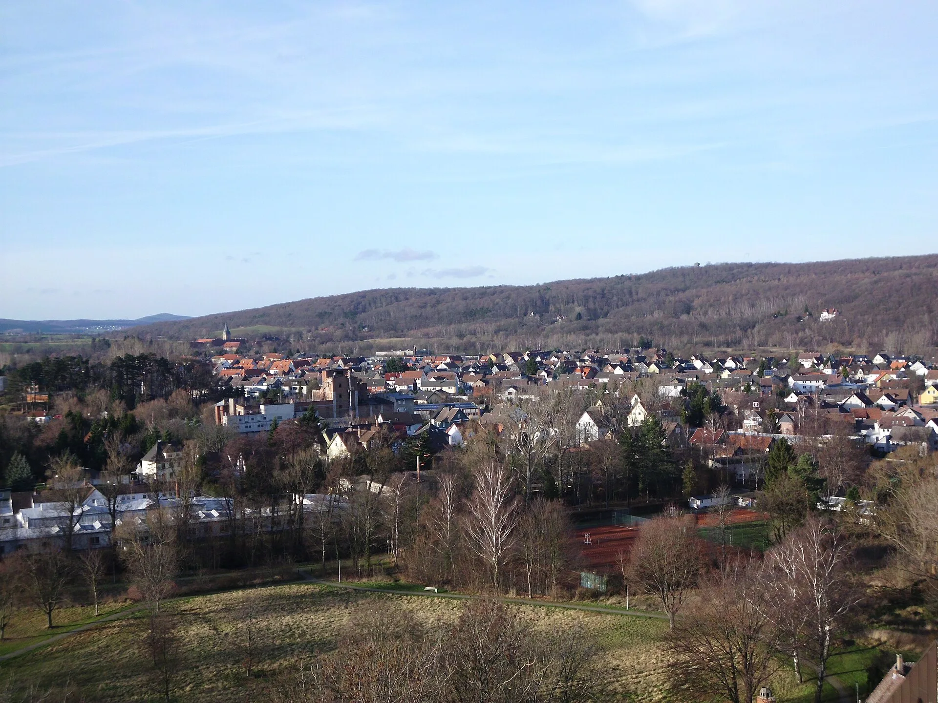 Vienenburg - Blick über Vienenburg vom Bergfried der gleichnamigen Burg