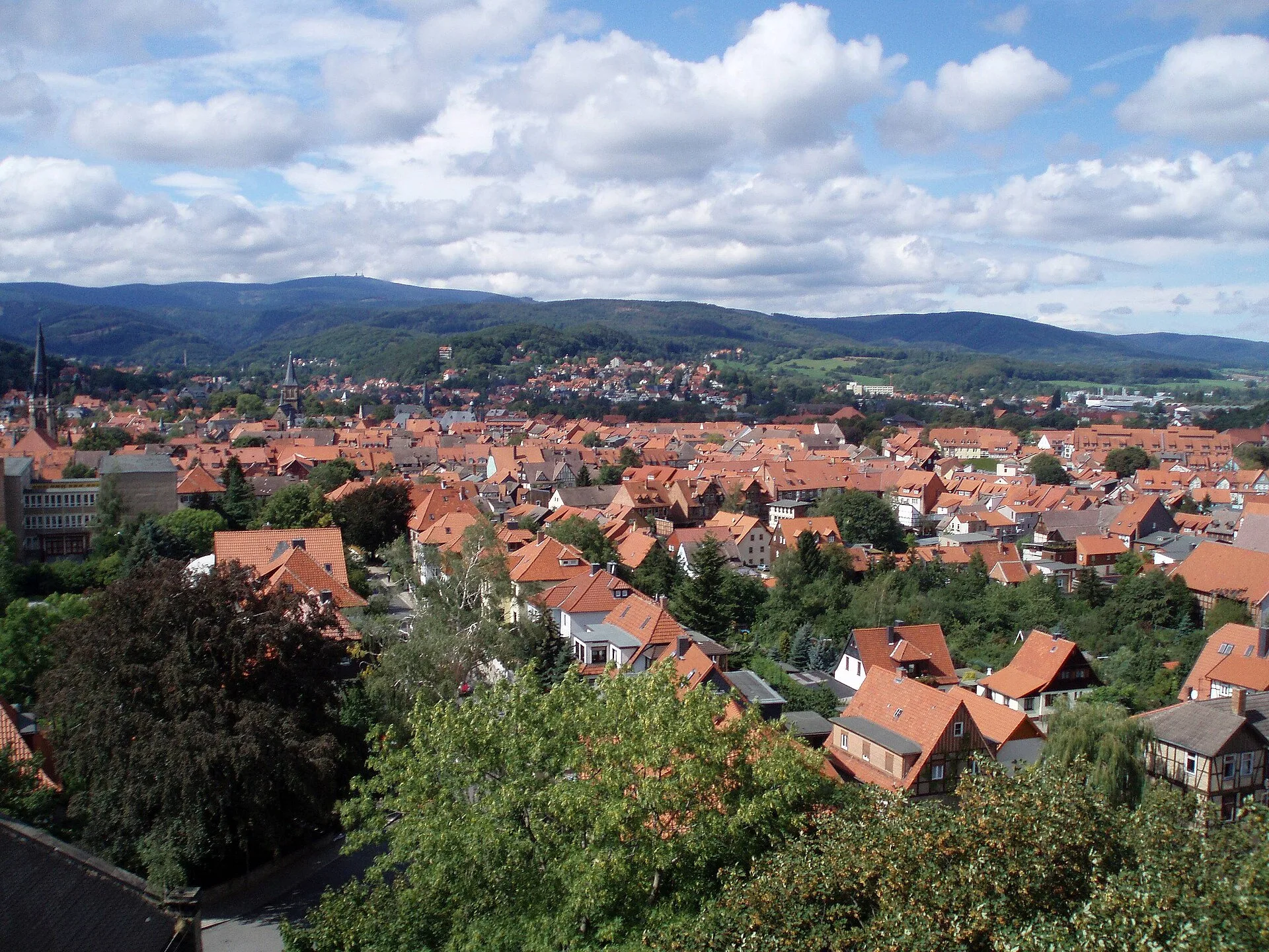 Wernigerode - Wernigerode am Fuße des Brockens