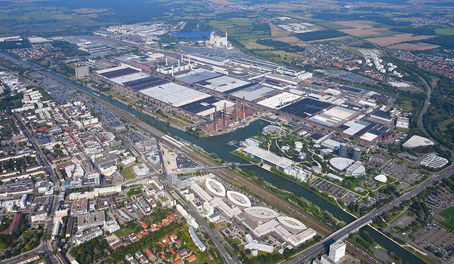 Wolfsburg - Stadtansicht